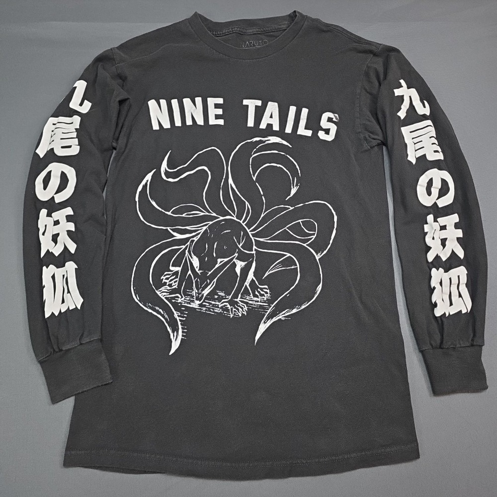 Naruto Shippuden Nine Tails Long-Sleeve T-ShirtMen's Size S